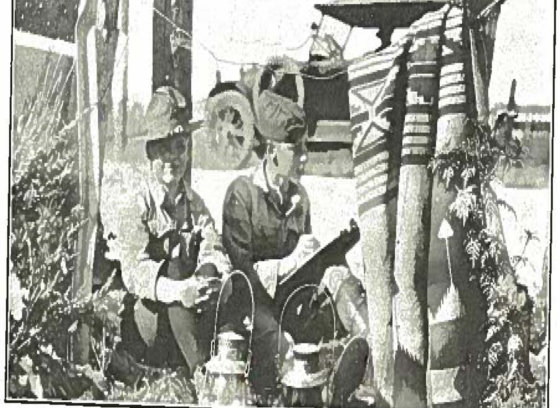 Boy Scouts Recording Early Traffic Study